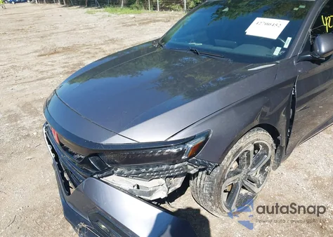 2018 Honda Accord Sport from USA, damaged, VIN 1HGCV1F34JA103828